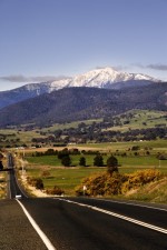 The road to Mt Buller